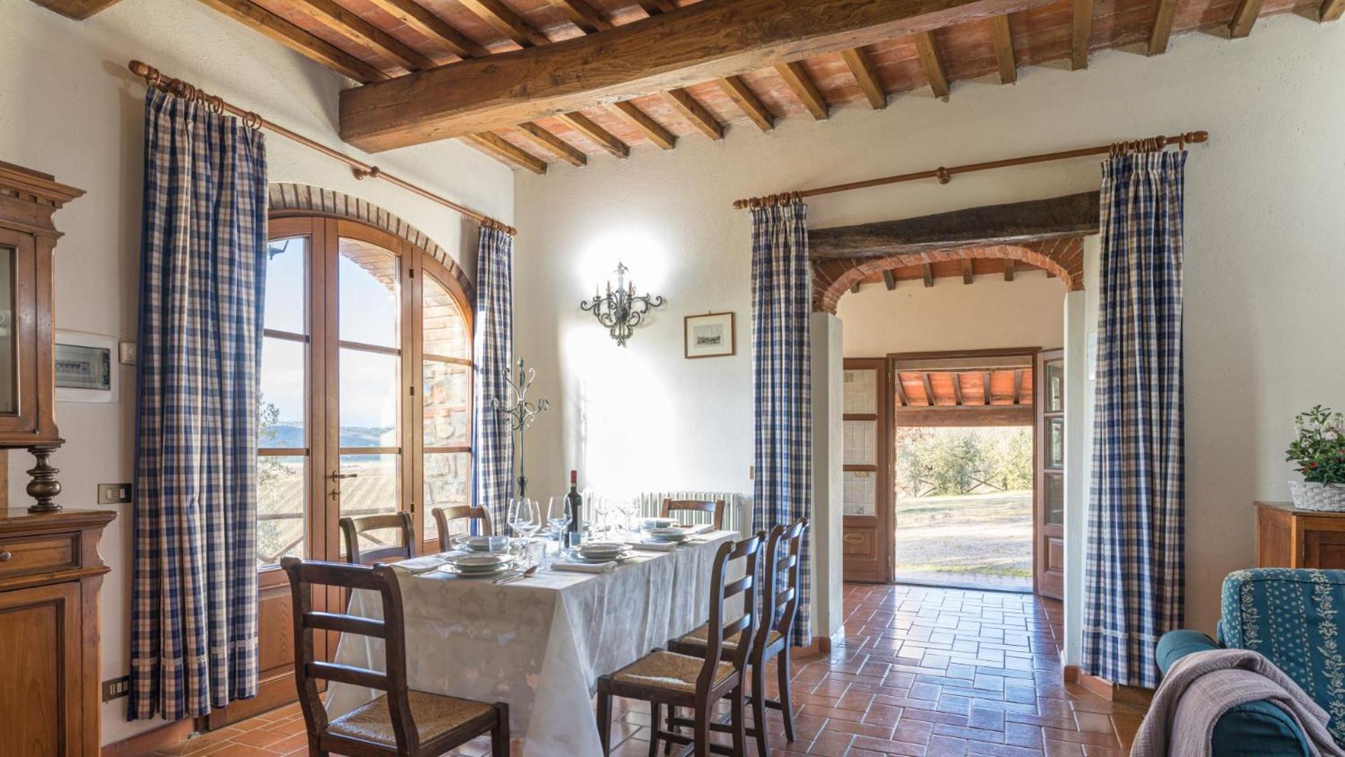 Casale La Valle Pergine Valdarno Kamer foto