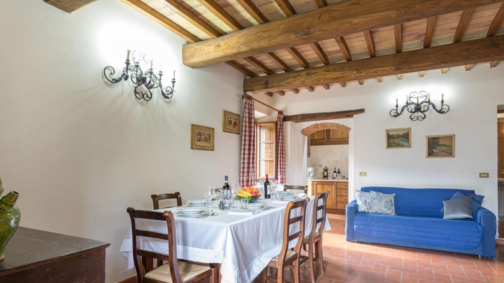 Casale La Valle Pergine Valdarno Kamer foto