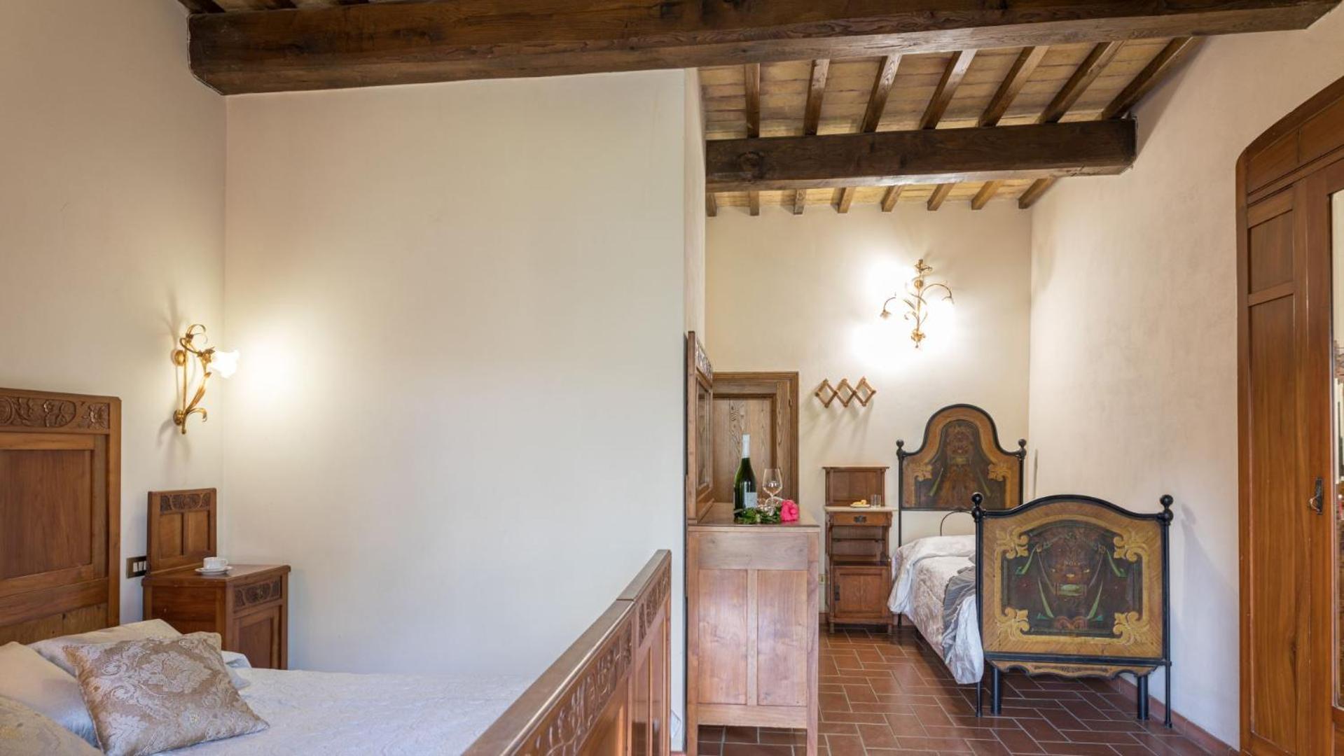 Casale La Valle Pergine Valdarno Kamer foto