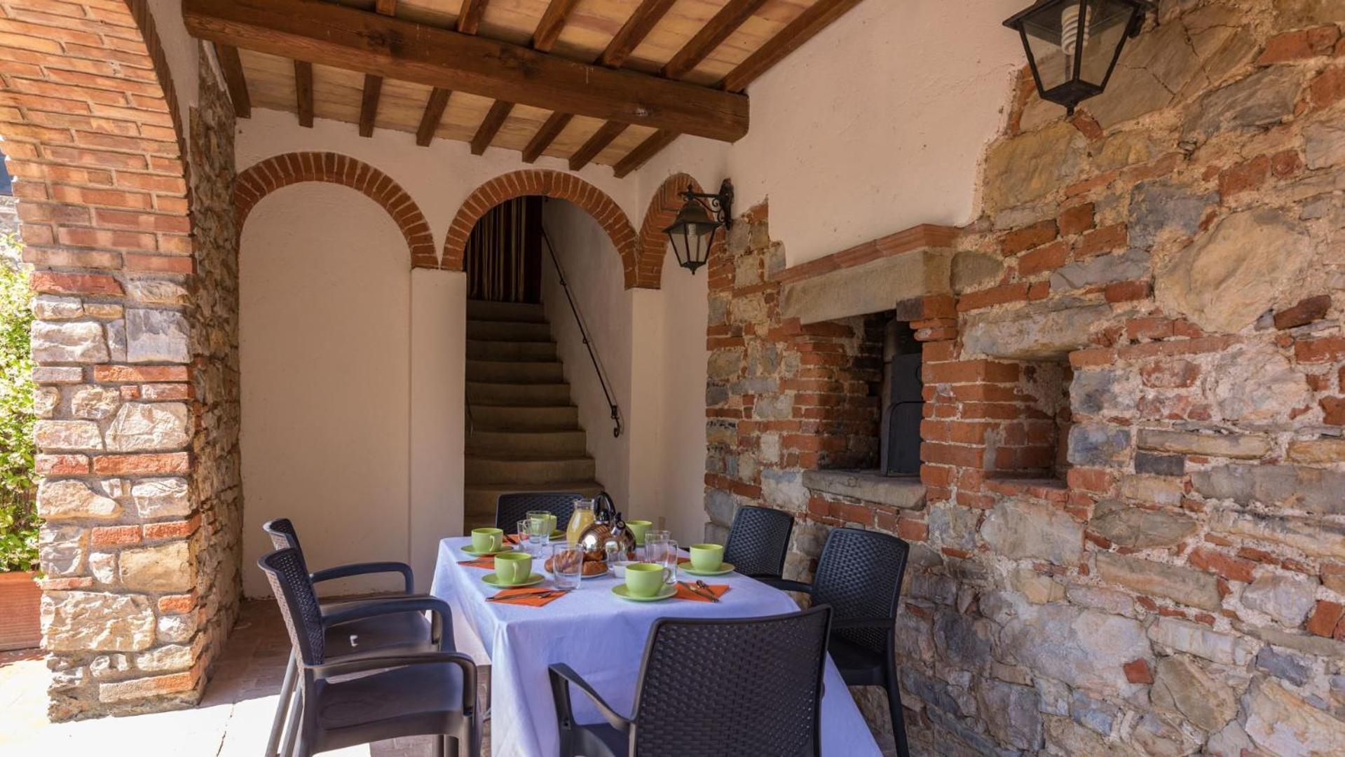 Casale La Valle Pergine Valdarno Kamer foto
