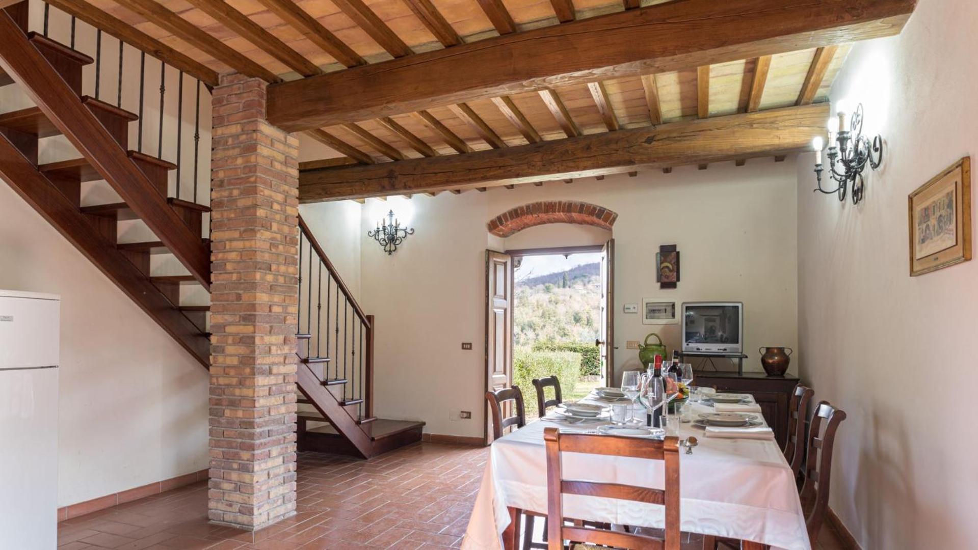 Casale La Valle Pergine Valdarno Kamer foto
