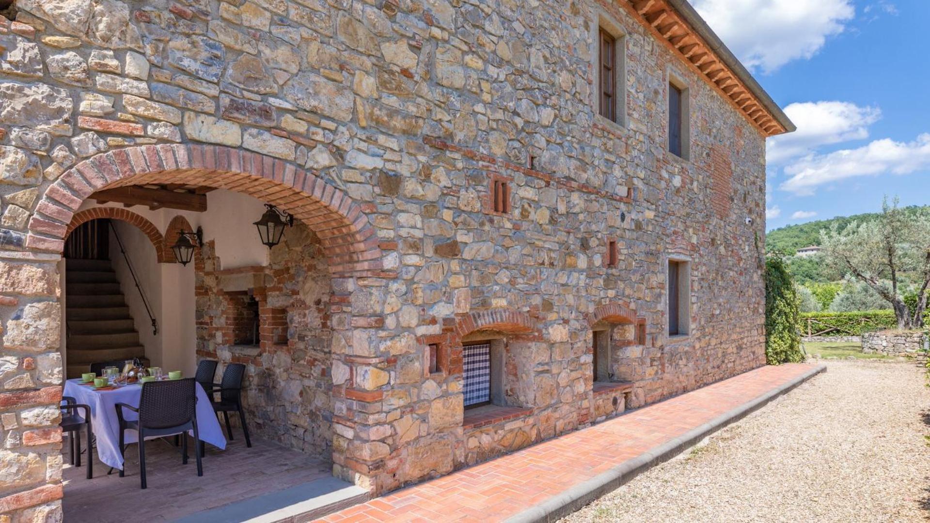 Casale La Valle Pergine Valdarno Kamer foto